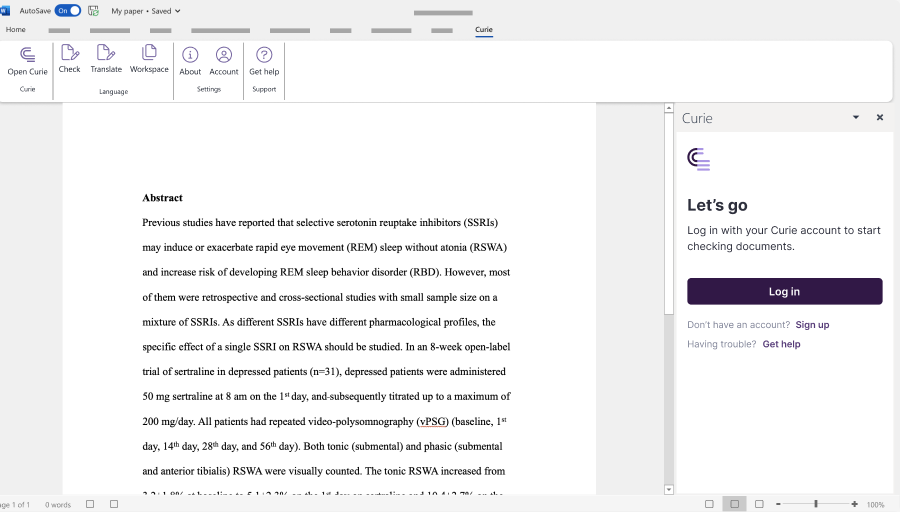 Managing multiple modalities